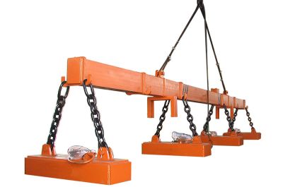 Electro lifting Magnet for middle- heavy plates MW84, rectangular type