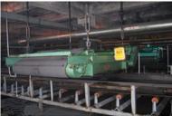Suspended In-line electro magnetic separator MC22, self cleaning