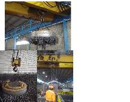 Lifting magnet for steel ball